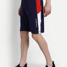 AMSWAN Men Printed Low-Rise Running Sports Shorts image 2