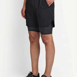 DIDA Men Mid-Rise Dri-FIT Sports Shorts With Inner Tight image 3