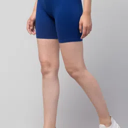 Apraa & Parma Women Pack Of 2 Skinny Fit Cycling Cotton Sports Shorts image 5