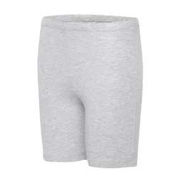 Charm n Cherish Girls Pack of 3 Black & Beige Sports Shorts image 2