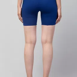 Apraa & Parma Women Pack Of 2 Skinny Fit Cycling Cotton Sports Shorts image 2