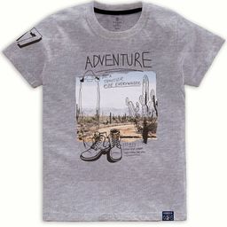 CODEZ Boys Graphic Printed Short Sleeves Cotton T-shirt-picture-30
