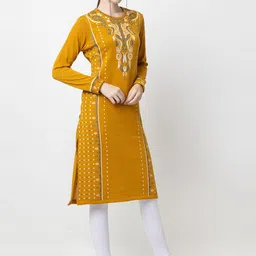 KEIKO Ethnic Motifs Woven Design Kurta image 3