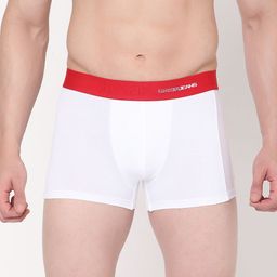 UnderJeans by Spykar Men White Solid Trunk 8907966693722-picture-33