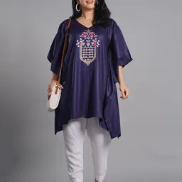 LetsDressUp Floral Printed Flared Sleeves Tunic image 2