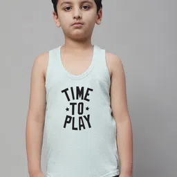 Friskers Boys Bio wash Printed Pure Cotton Basic Vests-picture-13