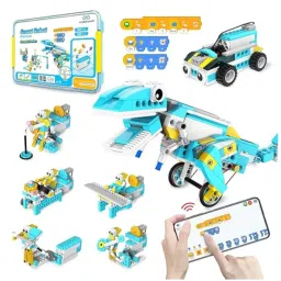 Makerzoid 200-in-1 RC Scratch Junior Coding Smart Robot Toy - Educational Robotics Kits for Kids image 1