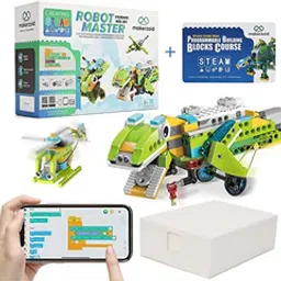 Makerzoid 100 in 1 STEAM Robot Master Educational Toy Set with Programming Building Blocks Course for 6-12 Years image 2