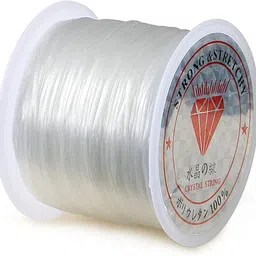 ritzkart Stretchy Crystal String Elastic Thread image 2