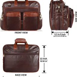 hvh world Men Maroon Messenger Bag image 2