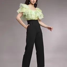kassually Self Design Women Jumpsuit image 3