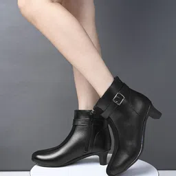 sf SFFASHIONSTORE Premium Hand crafted Boot for women Boots For Women image 3