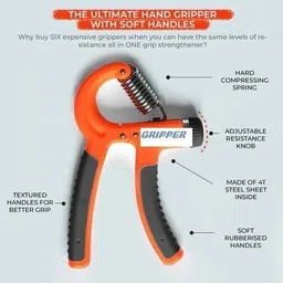 selva R SHAPED FOREARM EXERCISER HAND GRIPPER FITNESS GRIPPER MADE IN INDIA-B1 Hand Grip/Fitness Grip image 2