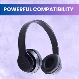 house of common Wireless Foldable Headphones with Extreme Bass Deep Sound_AA Bluetooth & Wired Headset-picture-12