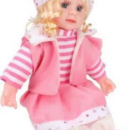 mayank & company Musical and Singing Doll with Complete Outfit,Press and Sing-picture-15