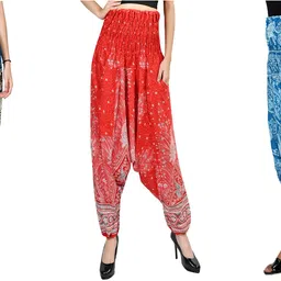 narnari Printed Rayon Women Harem Pants-picture-27