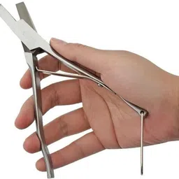 biogain lifesciences FARMS Stainless Steel PIG EAR NOTCHER SMALL for Piglets, Rabbits, and Dogs Punch Plier image 3