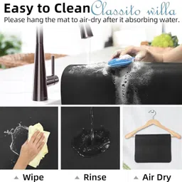 maahixa Rectangular Pack of 1 Table Placemat image 4