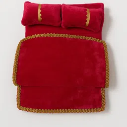 Kushar Radha Krishna, Laddu Gopal Bed Pink colour, Size 0-3 Dress-picture-12