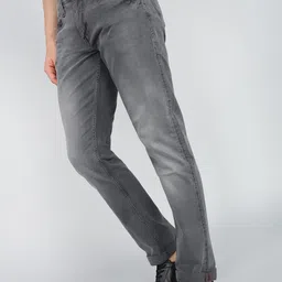 allen solly Men Regular Mid Rise Blue Jeans image 3