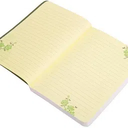 doodle Initial W lasercut Notebook, B6 (6.69 X 4.72 X 0.5 Inches), 200 Pages, 80 GSM, Diary for Girls B6 Notebook Ruled 192 Pages image 4