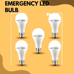 frony Rechargeable Emergency Bulb Inverter Bulb, 3Hr Battery Backup_Pack of 5 P190 3 hrs Bulb Emergency Light-picture-24