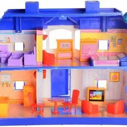 ijaytoys Beautiful 24 Pieces Doll House / Dream House with Furniture Playset image 2