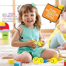 aalaina enterprises Smiley Face Squeeze Stress Ball - 3 inch image 4