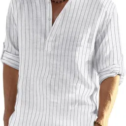 madhavista Men Printed Cotton Blend Straight Kurta-picture-21