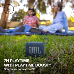 JBL Go 4, Wireless Ultra Portable, Pro Sound,Water & Dust Proof 4.2 W Bluetooth Speaker image 3