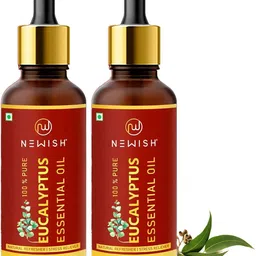 newish Eucalyptus Essential Oil (Ooty Nilgiri Oil ) 100% Natural & Pure, for Steam Inhalation, Diffuser, Cold, Cough & Beauty Therapeutic Grade Pack of 2-picture-12