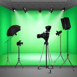 Kate backdrop backdground 8x12 feet green screen . Reflector image 2