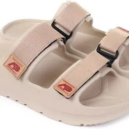 athree Comfort with Adjustable Straps, Cushioned Sole Men Slides image 1