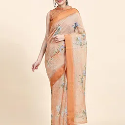 RACHNA Floral Printed Art Silk Kota Saree-image-26