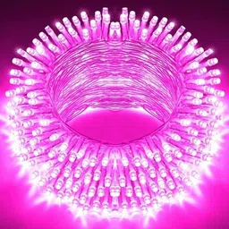 illuminator 40 LEDs 12 m Pink Steady Bulb Rice Lights-picture-19