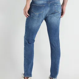 u.s. polo assn. Men Regular Mid Rise Dark Blue Jeans image 2