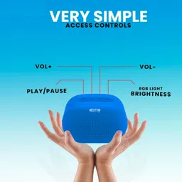 Clairbell 10W Bluetooth Speaker with 6 Hours Wireless Playback ,RGB Light speakerGH158 10 W Bluetooth Party Speaker image 2