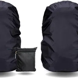 COFP 2Pcs Waterproof Laptop Bag Cover/Waterproof Backpack Rain Cover with Pouch Waterproof Laptop Bag Cover, Luggage Bag Cover, School Bag Cover, Trekking Bag Cover-picture-38