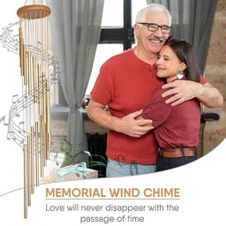luvixo Metal Wind Chimes with 15 Pipes for Feng Shui at Home Balcony Positive Energy Aluminium Windchime image 4
