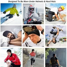 maa hosiery Solid Skull Cap image 4