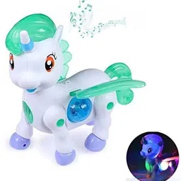zunbella Walking Unicorn Electric Pet Light and Sound Animal Glowing Musical Toy for Kids-picture-16