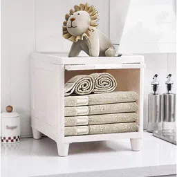 crexos Collapsible Wardrobe Plastic Cupboard for Storage Almirah Clothes Drawer Rack PP Collapsible Wardrobe image 1