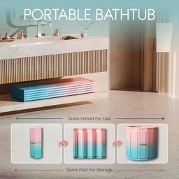 myrra Bath tub for adult for bathroom Tub for Home SPA, Maintains Hot & Cold Bath tub for adult for bathroom Tub for Home SPA, Maintains Hot & Cold Undermount Bathtub image 3