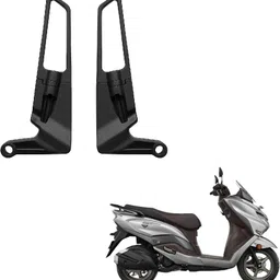 jma trading Manual Rear View Mirror For Suzuki Universal For Bike image 1