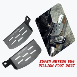BIKER SHOPPEE SUPER METEOR 650 PILLION FOOTREST Foot Rest-picture-16