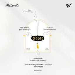 woxour enterprise CAR_HANGING_SARKAR Car Hanging Ornament image 5