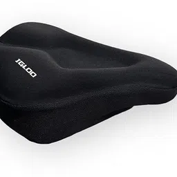 fcc racing Bicycle Seat Cover for Narrow Seats, Black Bicycle Rack image 1