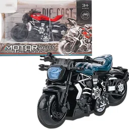 vibrona Toy Bike with Pull Back Mechanism and Durable Build-picture-13