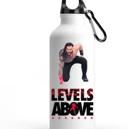 Roman Ring Printed Stylish Sipper Water Bottle [M/No-D]-AK-16 600 ml Water Bottle-image-0