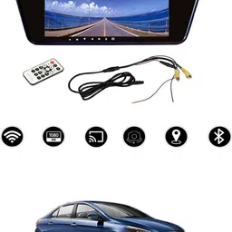 maties 7inch Rearview LED Monito Full HD With USB/TF Card/Remote Control-56 Black LED-picture-11